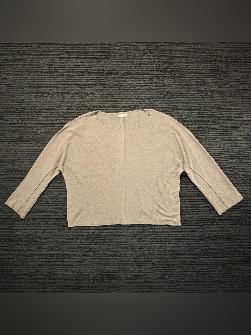 Little Lies oversized boat neck sweater top